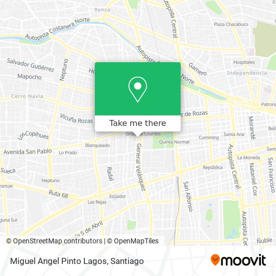 Mapa de Miguel Angel Pinto Lagos