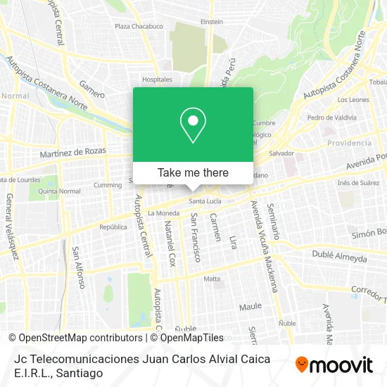 Jc Telecomunicaciones Juan Carlos Alvial Caica E.I.R.L. map