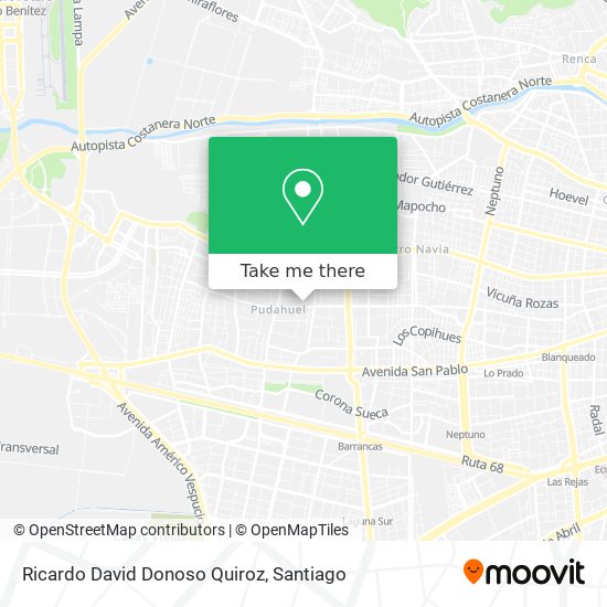 Ricardo David Donoso Quiroz map