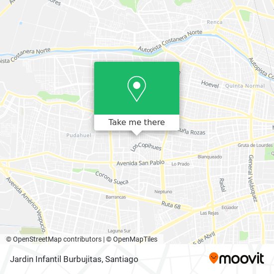 Jardin Infantil Burbujitas map