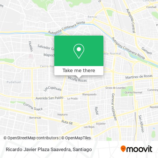 Ricardo Javier Plaza Saavedra map