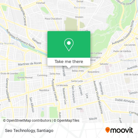 Mapa de Seo Technology