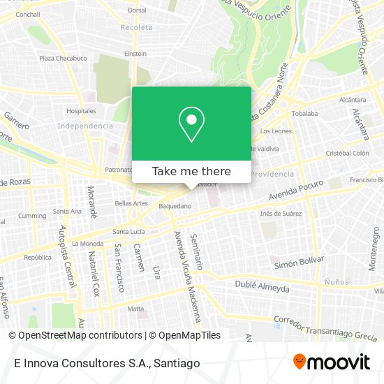 E Innova Consultores S.A. map