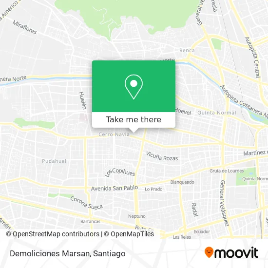 Demoliciones Marsan map