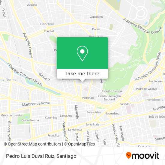 Mapa de Pedro Luis Duval Ruiz
