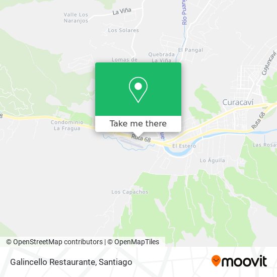 Galincello Restaurante map