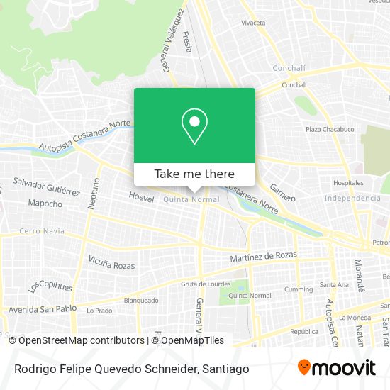 Mapa de Rodrigo Felipe Quevedo Schneider