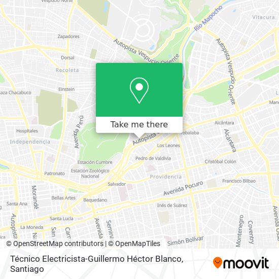 Técnico Electricista-Guillermo Héctor Blanco map
