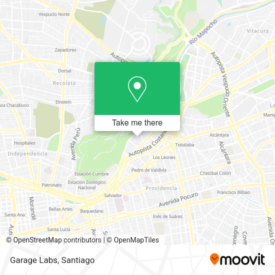 Garage Labs map