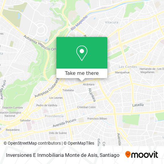 Inversiones E Inmobiliaria Monte de Asís map