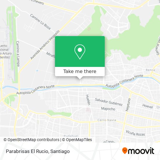 Mapa de Parabrisas El Rucio