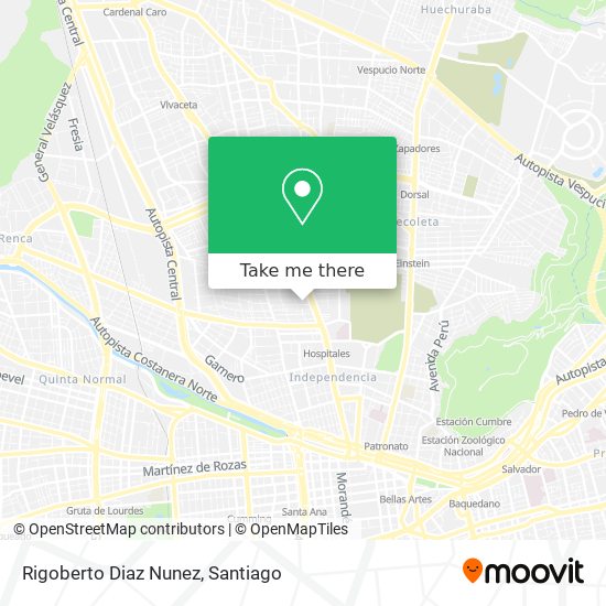 Rigoberto Diaz Nunez map