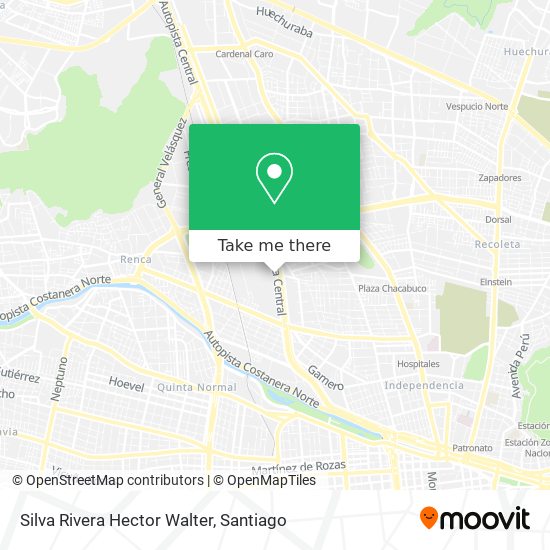 Silva Rivera Hector Walter map