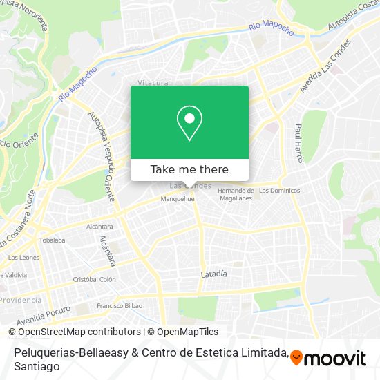 Peluquerias-Bellaeasy & Centro de Estetica Limitada map