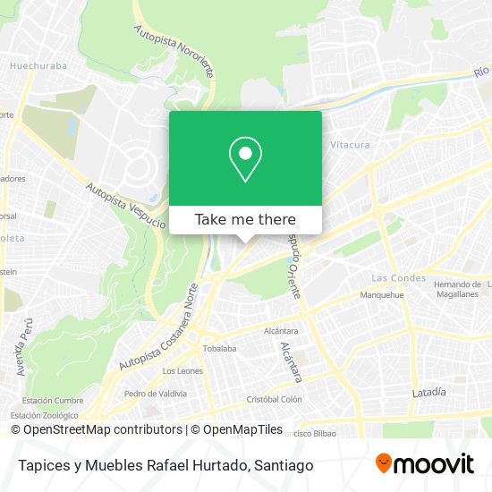 Tapices y Muebles Rafael Hurtado map