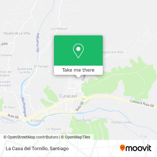 La Casa del Tornillo map