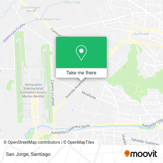 San Jorge map