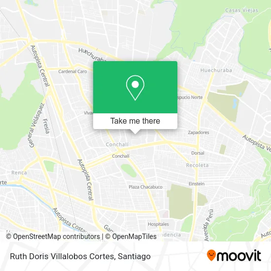 Ruth Doris Villalobos Cortes map