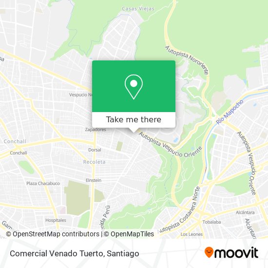 Mapa de Comercial Venado Tuerto