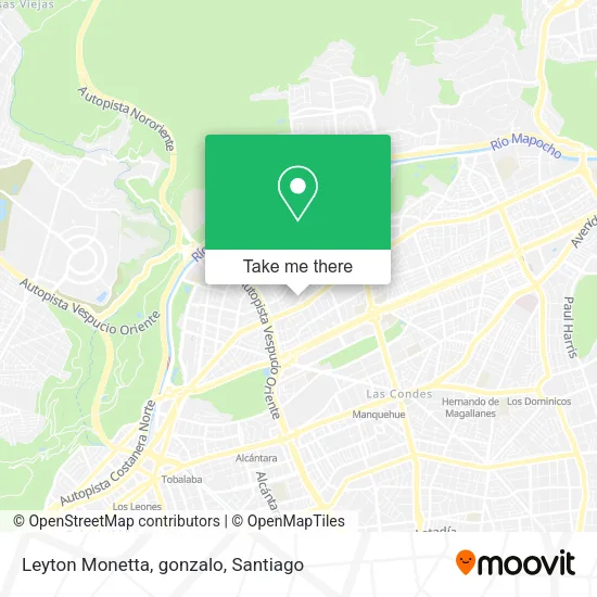 Leyton Monetta, gonzalo map