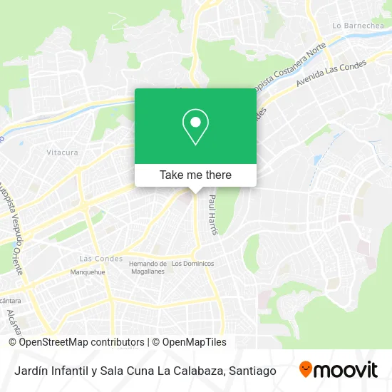 Jardín Infantil y Sala Cuna La Calabaza map