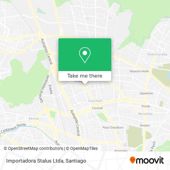 Mapa de Importadora Stalus Ltda