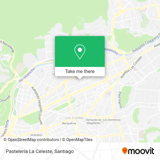 Pastelería La Celeste map