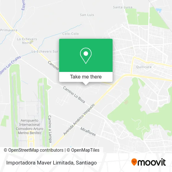 Importadora Maver Limitada map