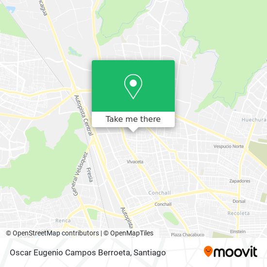 Mapa de Oscar Eugenio Campos Berroeta