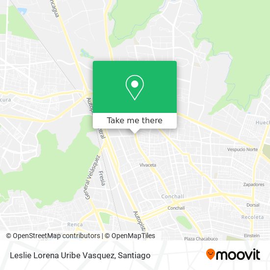 Leslie Lorena Uribe Vasquez map