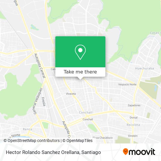 Hector Rolando Sanchez Orellana map