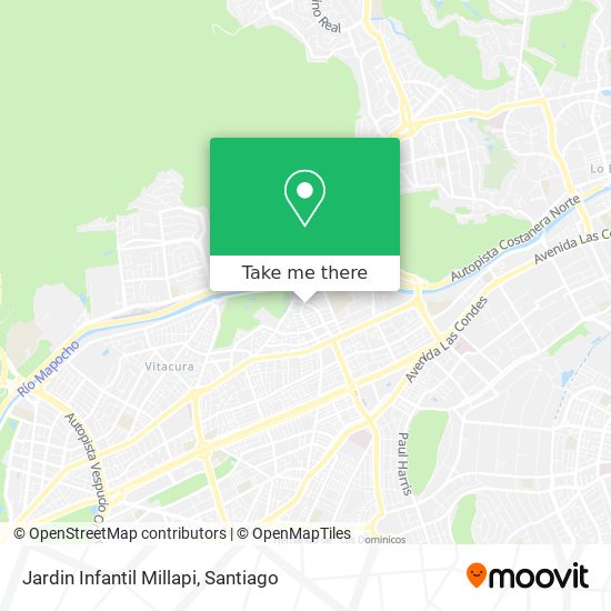 Mapa de Jardin Infantil Millapi