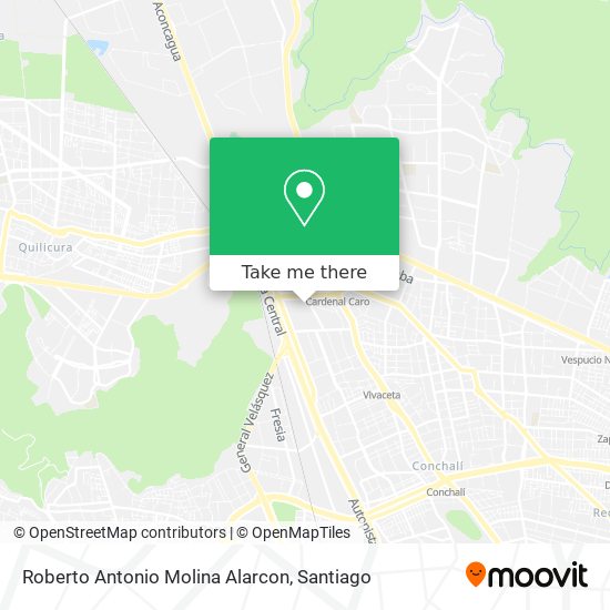 Roberto Antonio Molina Alarcon map