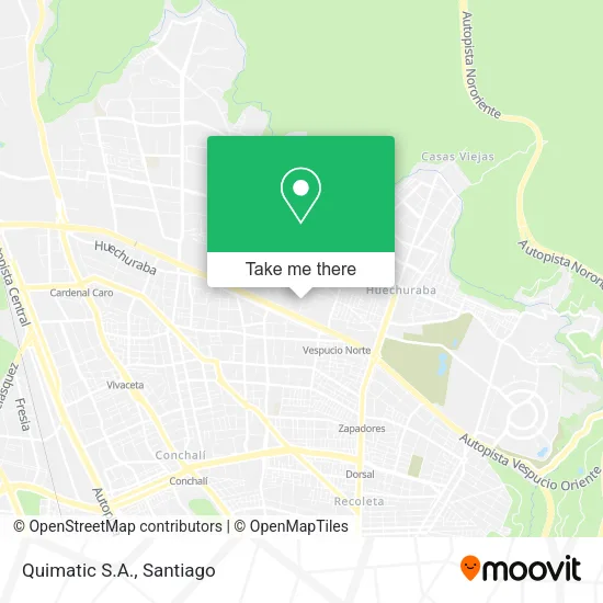 Quimatic S.A. map