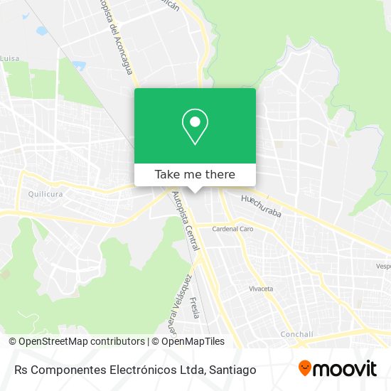 Rs Componentes Electrónicos Ltda map