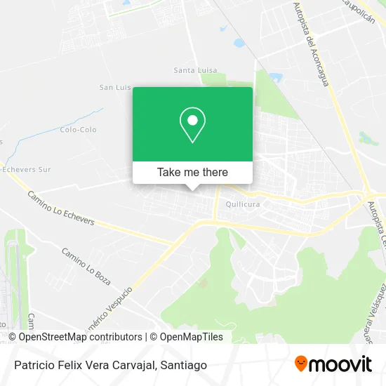 Mapa de Patricio Felix Vera Carvajal