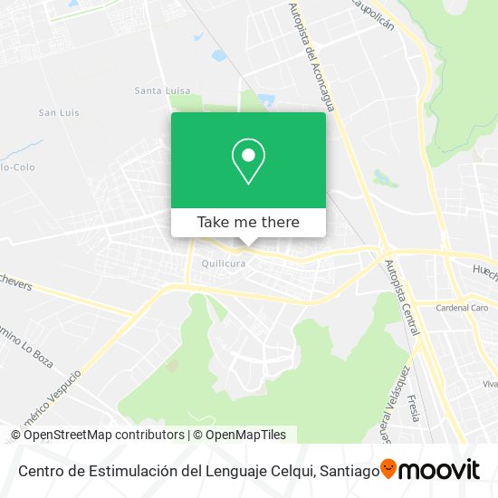 Centro de Estimulación del Lenguaje Celqui map