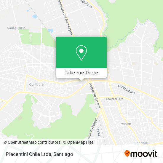 Piacentini Chile Ltda map