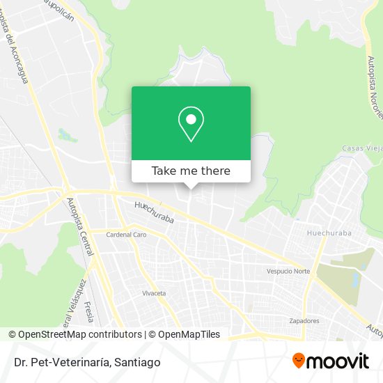 Mapa de Dr. Pet-Veterinaría