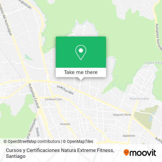 Mapa de Cursos y Certificaciones Natura Extreme Fitness