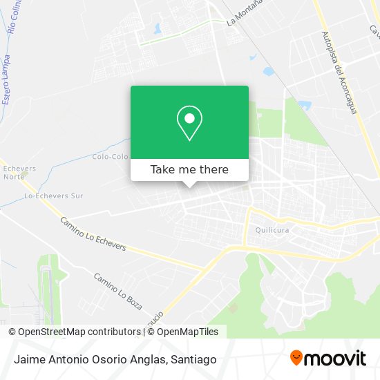 Jaime Antonio Osorio Anglas map