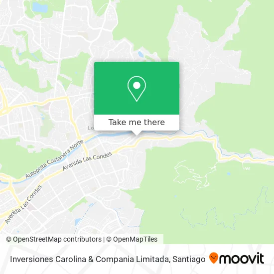 Inversiones Carolina & Compania Limitada map
