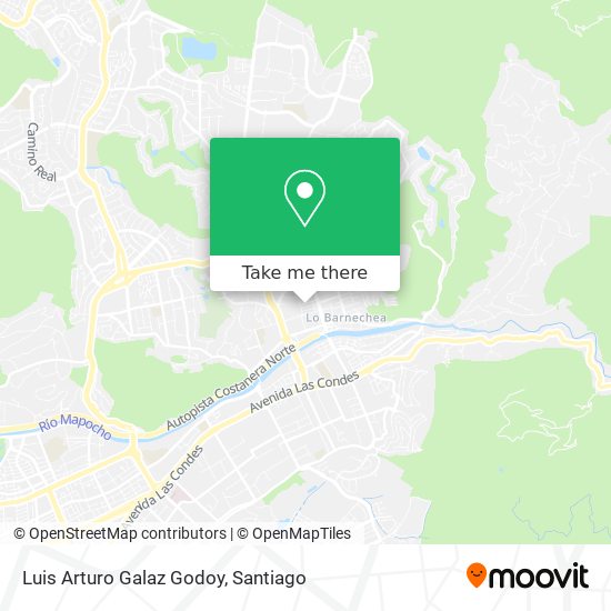 Mapa de Luis Arturo Galaz Godoy