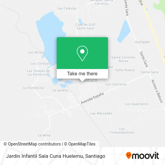 Jardín Infantil Sala Cuna Huelemu map