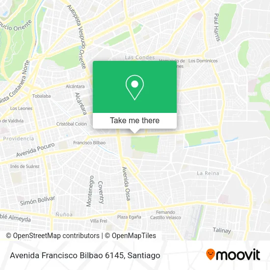 Avenida Francisco Bilbao 6145 map