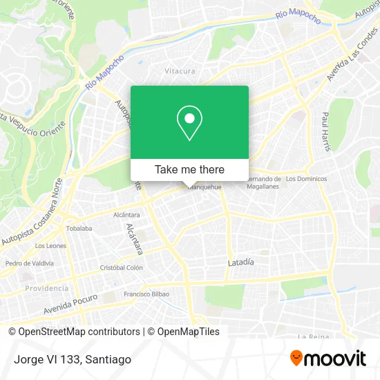 Jorge VI 133 map