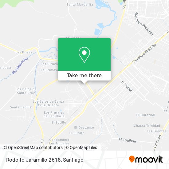 Rodolfo Jaramillo 2618 map