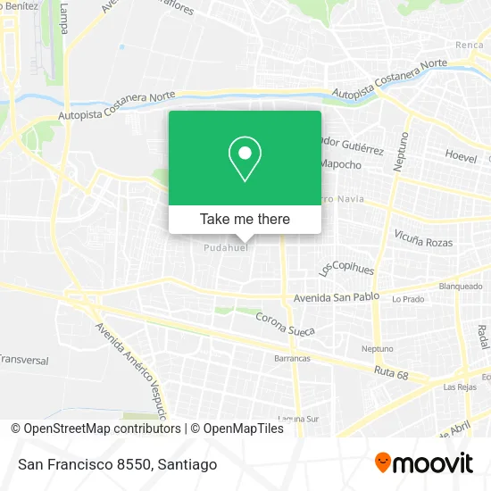San Francisco 8550 map