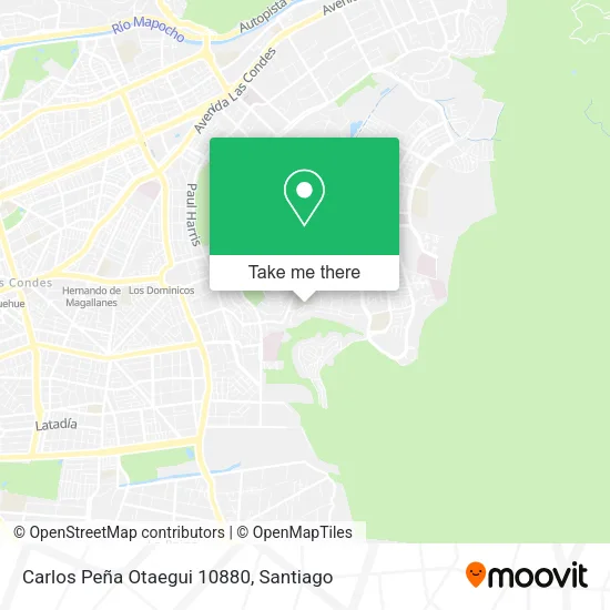 Carlos Peña Otaegui 10880 map