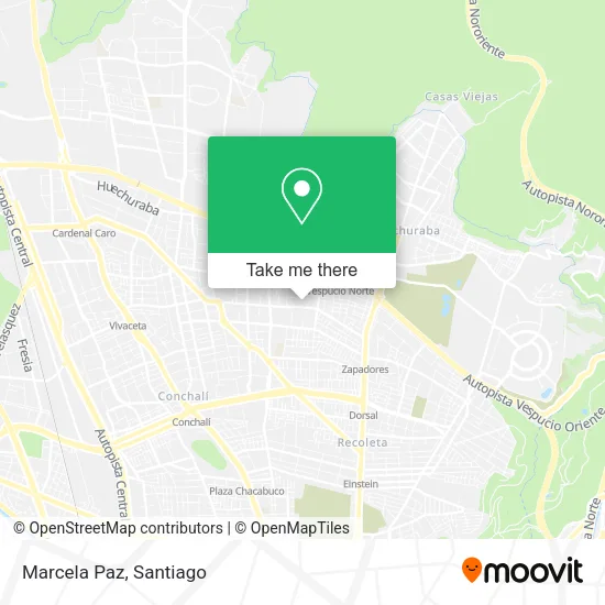 Marcela Paz map